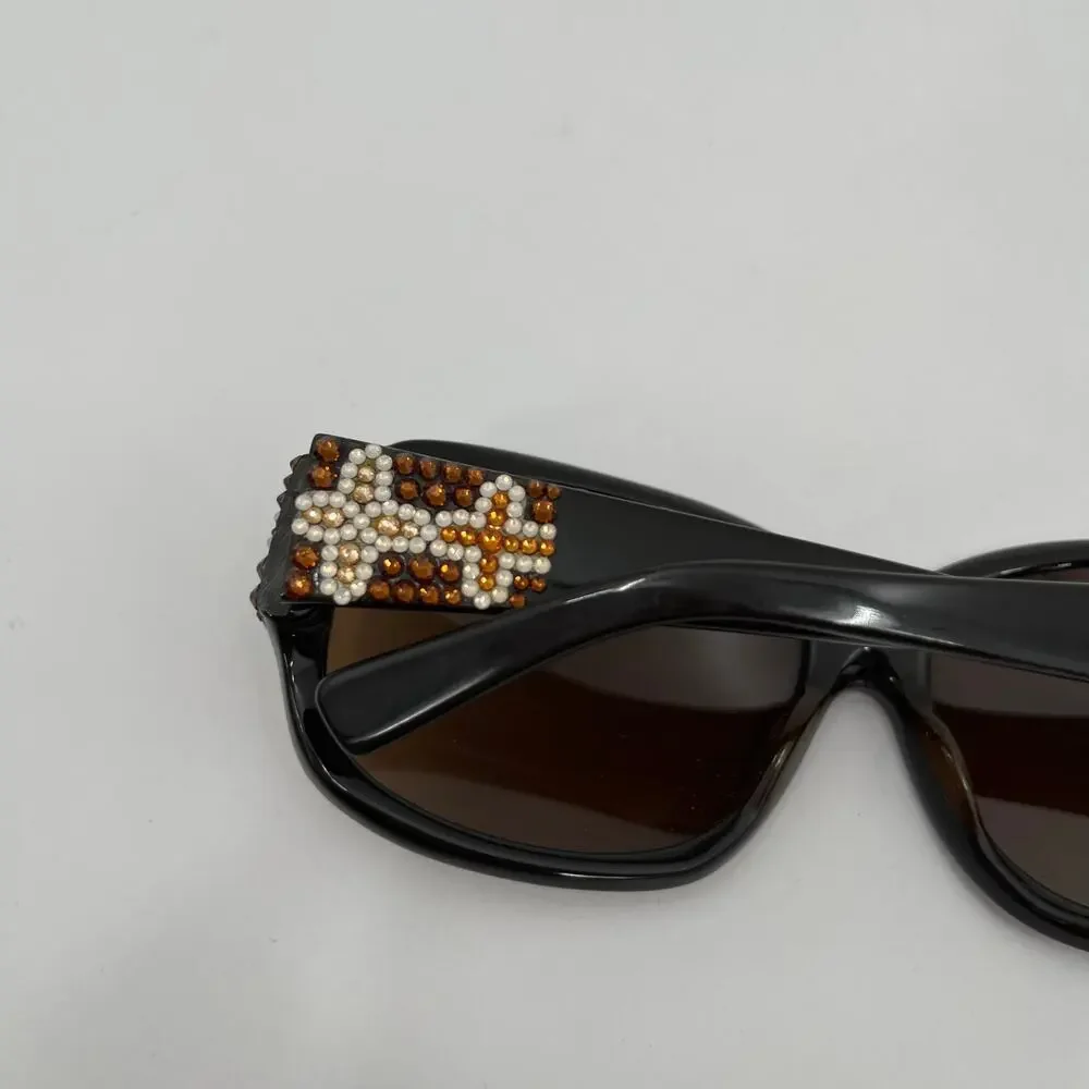 JIMMY CRYSTAL NEW YORK Sunglasses FRAMES ONLY Swarovski Crystals Elements JS219